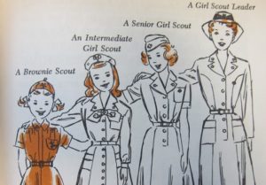This is a photo of a girl scouts graphic.