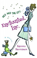 book jacket; "Enchanted Inc."