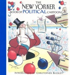 book jacket: new yorker book of political cartoons