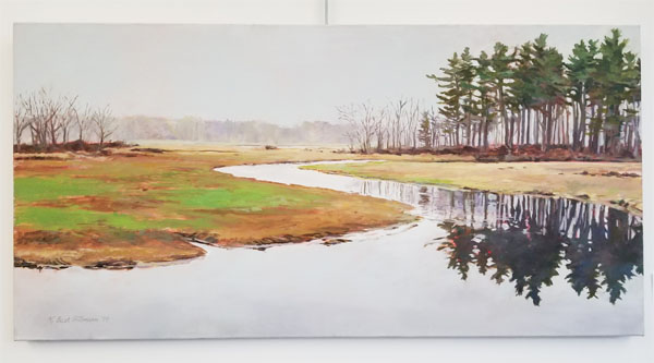 Painting of Maine by Kathleen Gillman