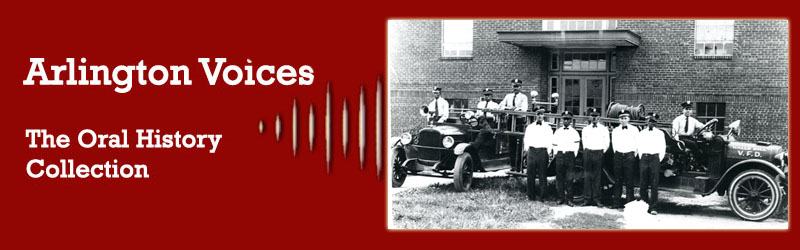paper cut image of sound wave next to photo of 1931 Halls Hill volunteer fire department