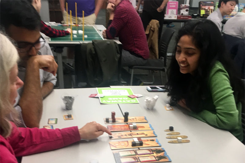 Adults playing Imhotep