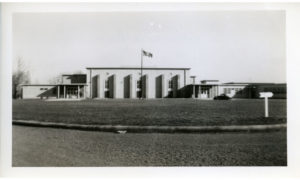 Arlington Farms recreation hall where Saturday night dances were held. Arlington Farms was nicknamed “Girl Town” and was a popular spot for soldiers and sailors stationed at nearby bases.