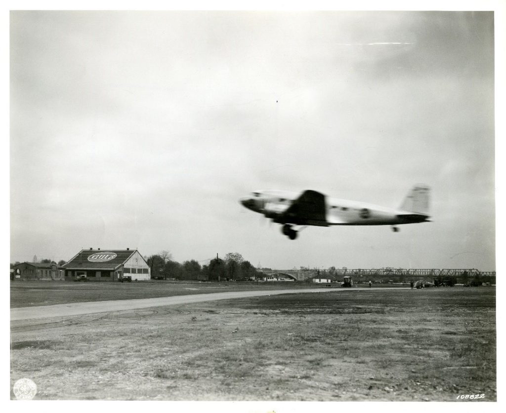 plane flying over military rd 1925
