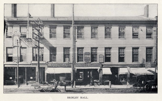 Brinley Hall Postcard