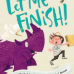 book cover: let me finish