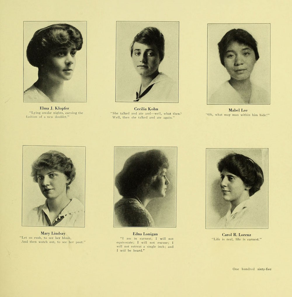 Mabel Lee Yearbook