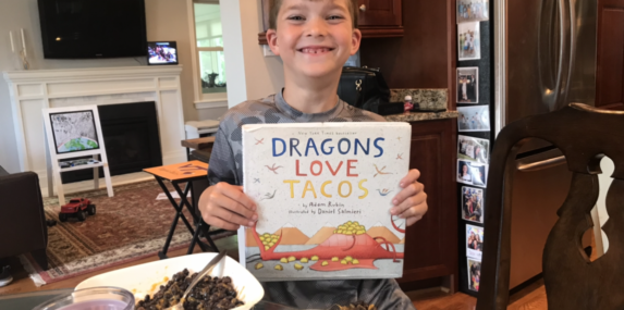 Dragons love tacos!