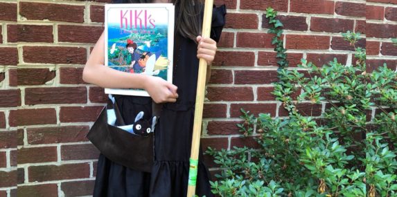 All dressed up for "Kiki's Delivery Service"