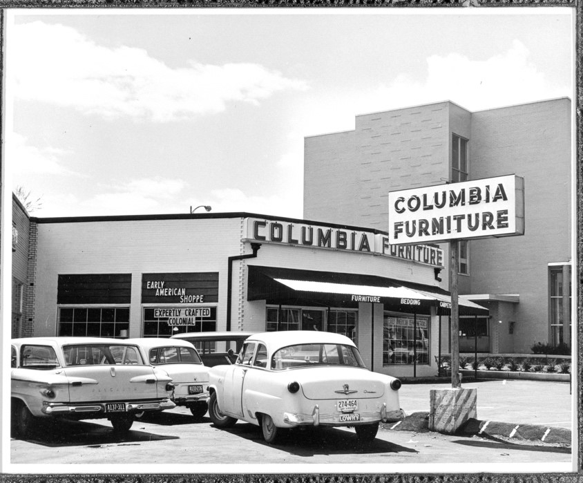 Exterior of Columbia Furniture