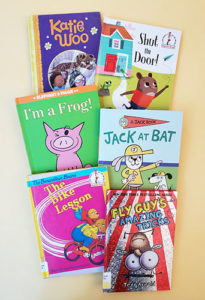 Assorted example Early Reader books.