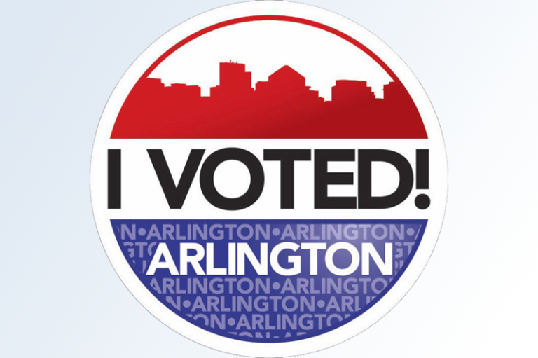 Arlington "I Voted" sticker