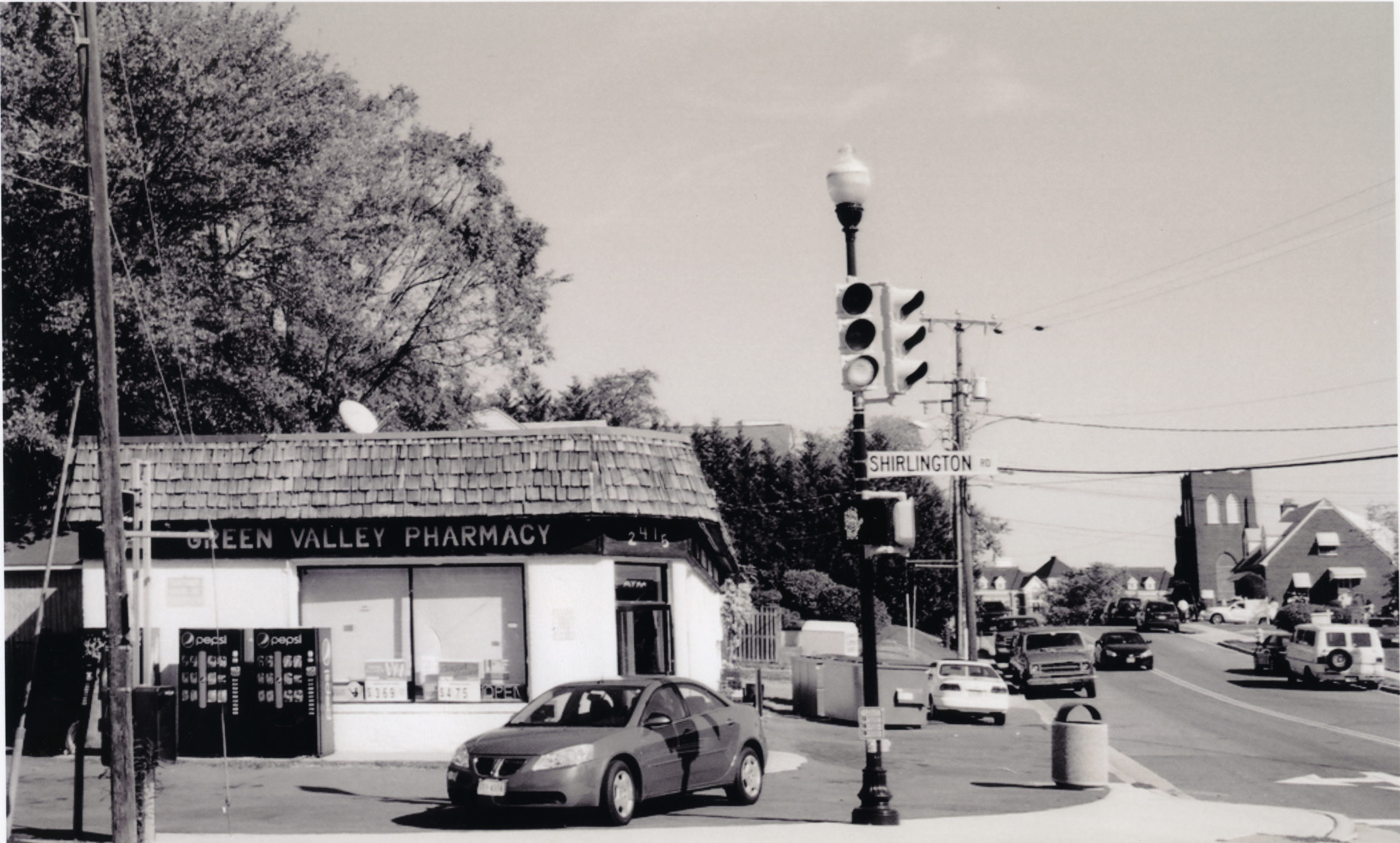 Green Valley Pharmacy, 2010. Taken for Center for Local History Student Photo Contest.