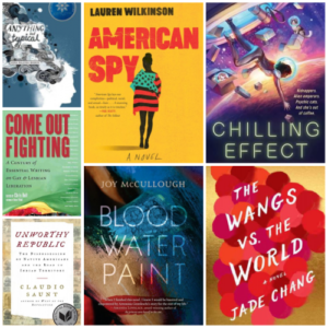 6 Diverse Book Covers.