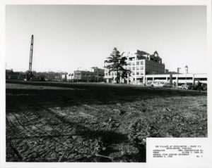 Pre-construction of The Village at Shirlington, 1988