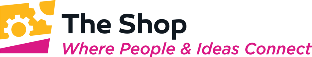 logo the shop tagline_color