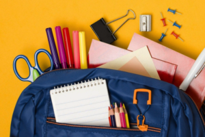 Link to school supply drive blog post.