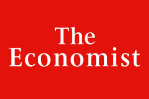 Text logo of the newspaper "The Economist."
