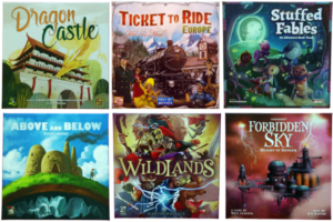 Link to games in the Library catalog.