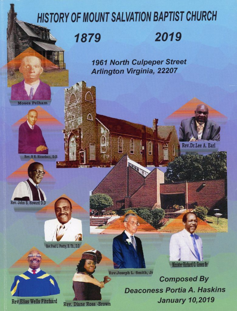 Cover of History of Mt. Salvation Baptist Church by Deaconess Portia Haskins