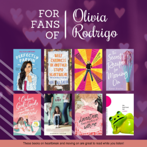 link to booklist for "For Fans of Olivia Rodrigo"