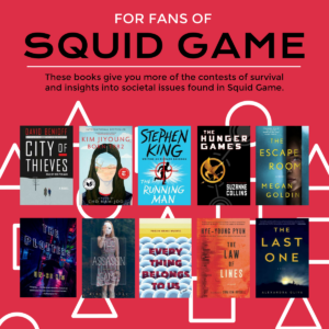 link to booklist "For Fans of Squid Game"