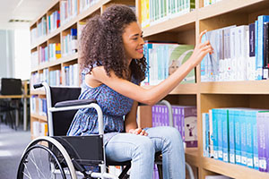 Link to info about accessibility accommodations at Library events.