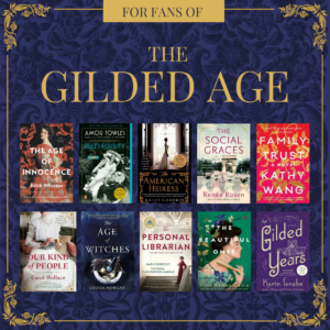 Link to book list For Fans of "The Gilded Age" TV show.