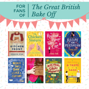 link to booklist "For Fans of The Great British Bake Off"
