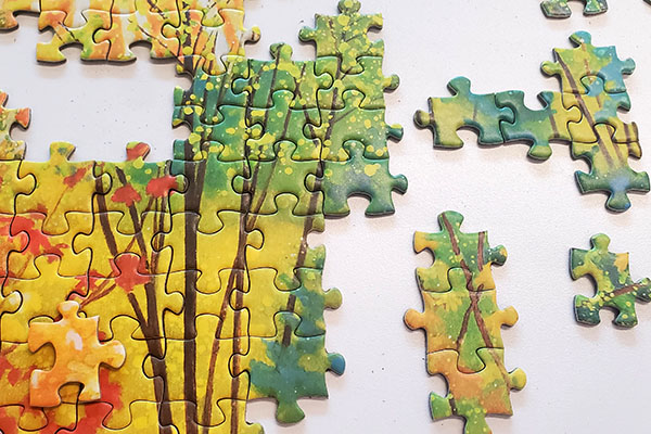 Jigsaw puzzle.