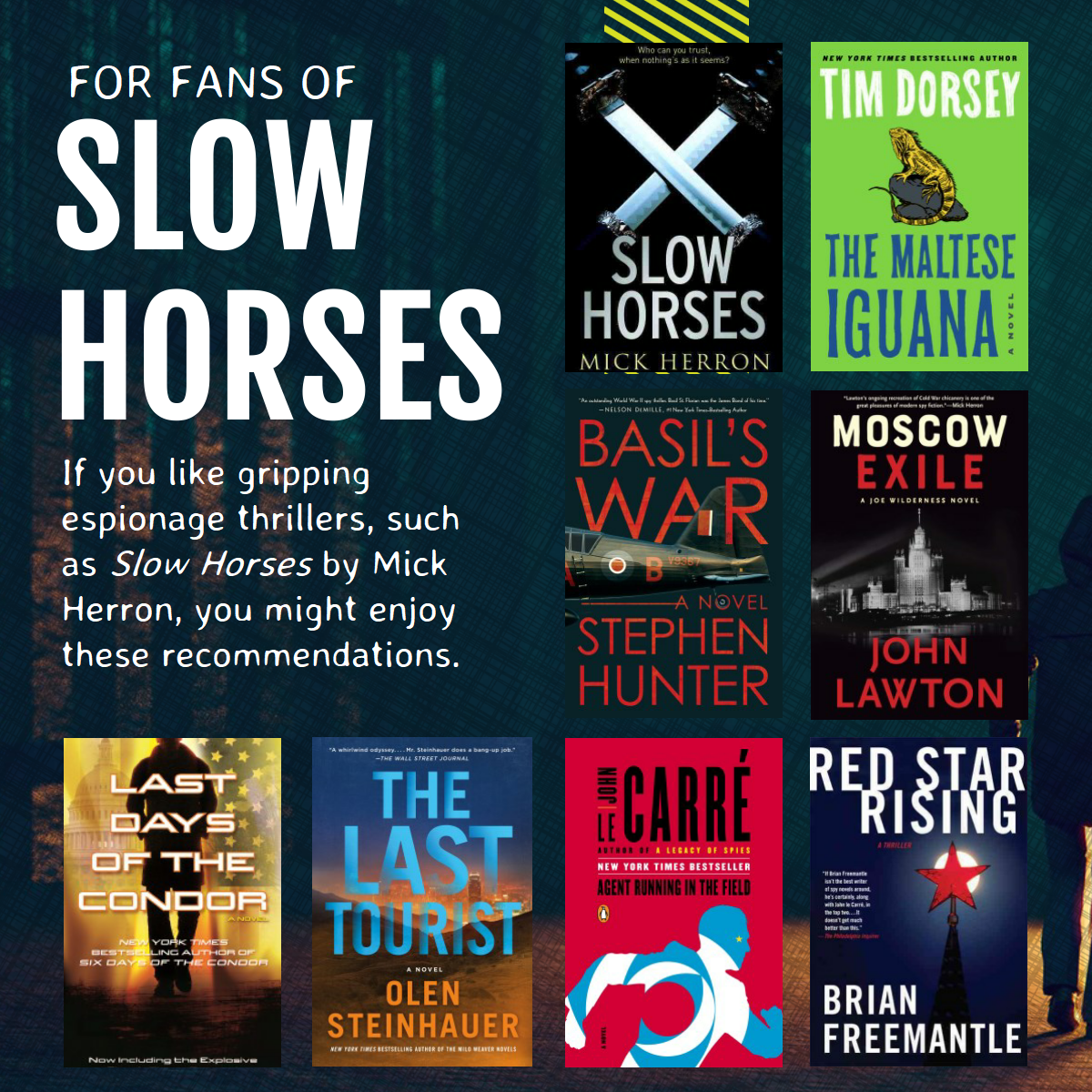 link to "for fans of slow horses" booklist