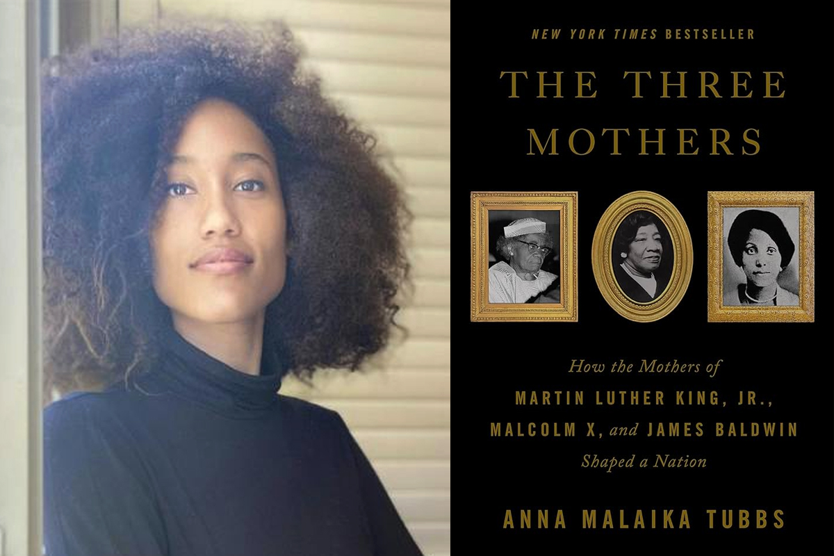 Author Anna Malaika Tubbs and book cover of 