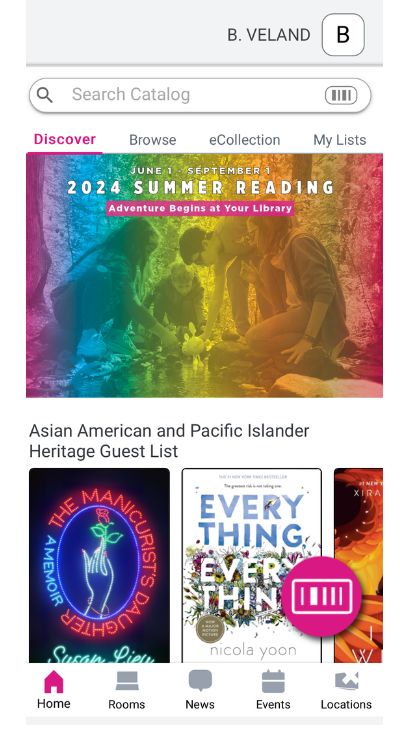 Summer Reading App.