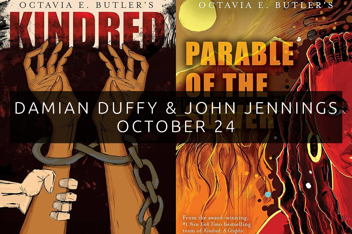 Arlington Reads with Damian Duffy & John Jennings. October 24.