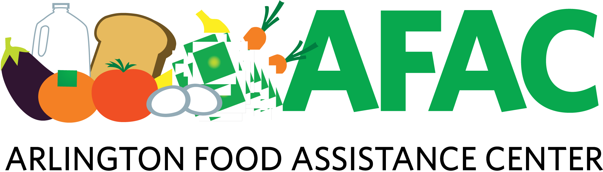 Logo for Arlington Food Assistance Center in Arlington, Virginia.