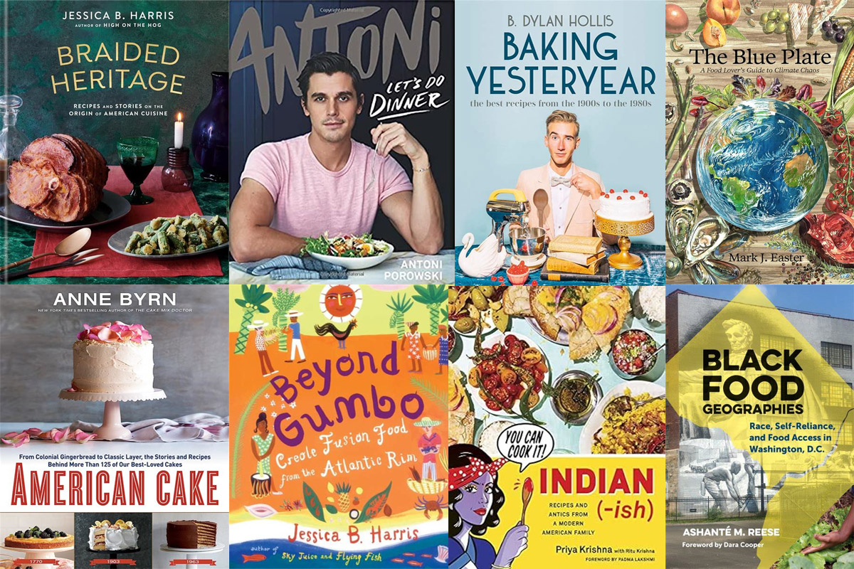 Composite of 8 book covers for the 2026 Arlington Reads series.