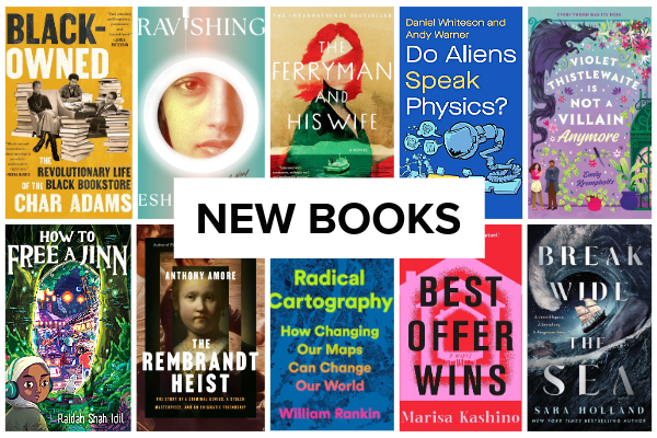 Composite consisting of ten book covers.