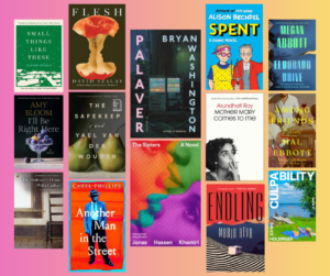 Collage of book covers from Director Diane Kresh's book list.