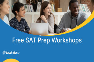 SAT ad announcing free workshops.
