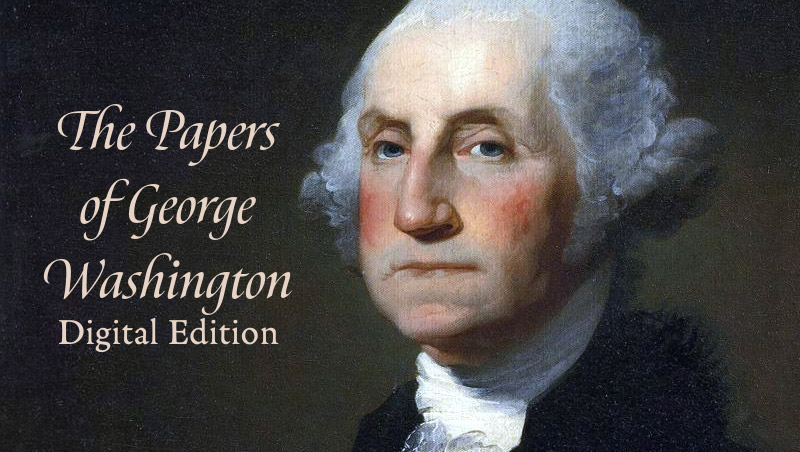 Painting of the first U.S. president George Washington.