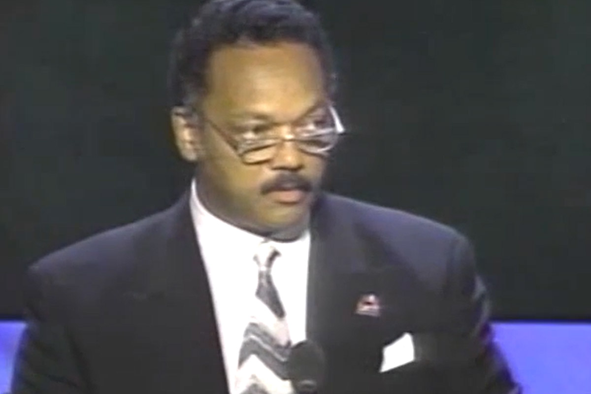Video segment featuring the late Rev. Jesse Jackson.