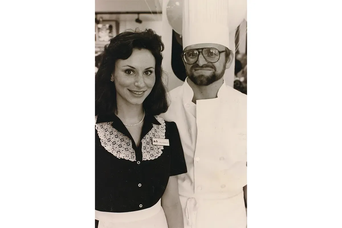 Carla and Wolfgang Büchler of the Heidelberg Pastry Shoppe.