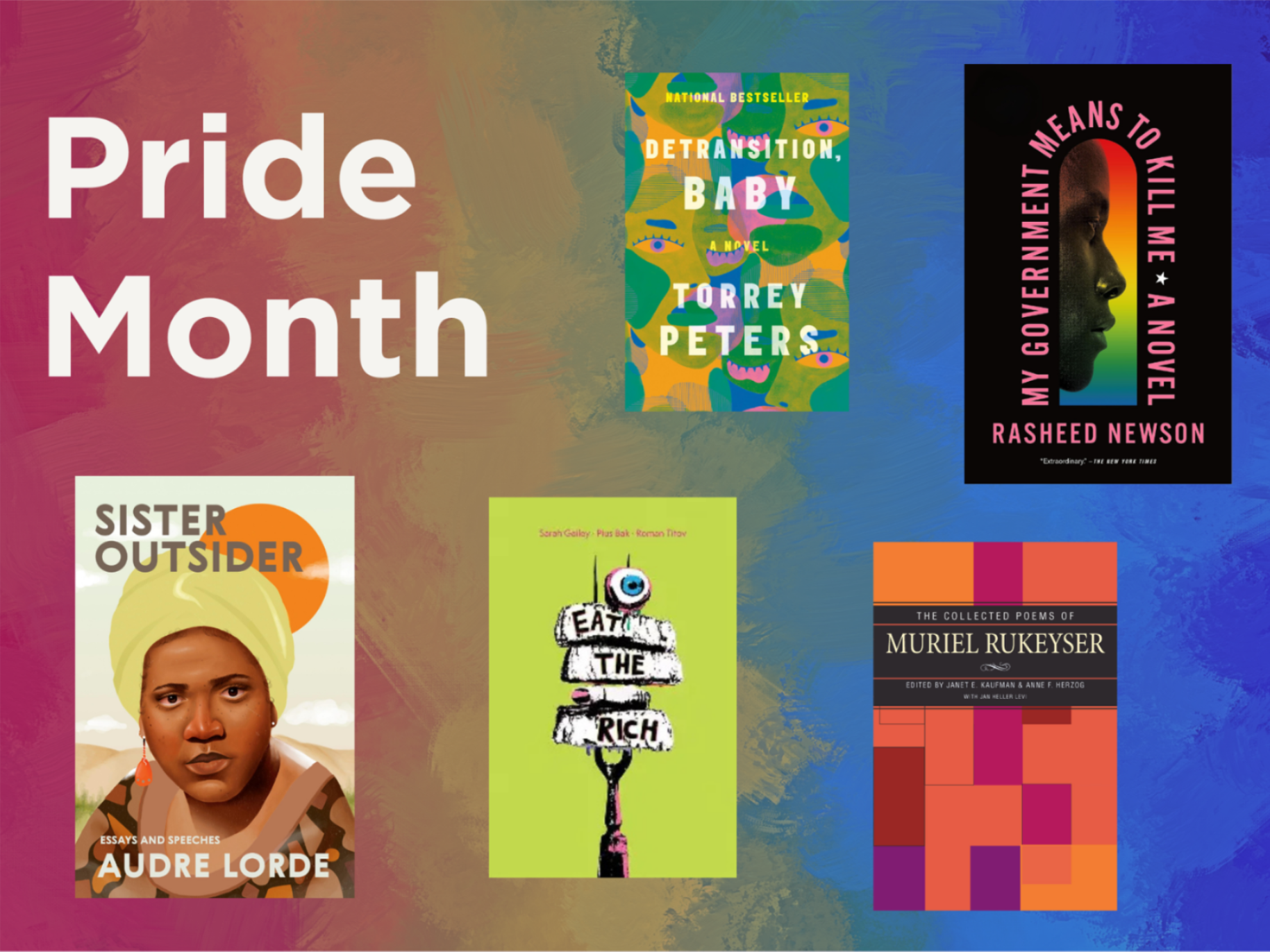 View Director Kresh's Pride Month book list.