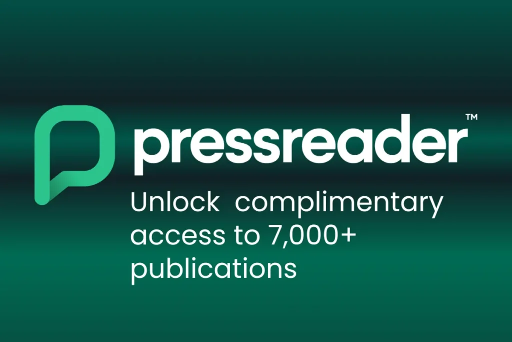 Pressreader. Unlocking complimentary access to 7,000 publications.