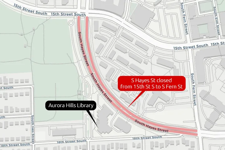 2026-09-11 Aurora Hills Road Closure