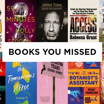 Composite of 10 book covers with text "Books You Missed."