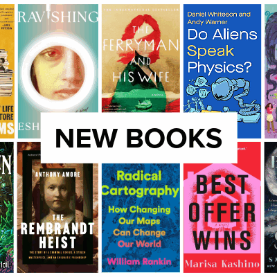 Composite consisting of ten book covers.